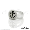 Anchor Signet Ring (Recessed Anchor)