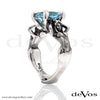 Mermaid and Topaz Ring