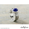 Cross and Gem Ring