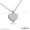 Heart Pendant (Custom Initial Ready)