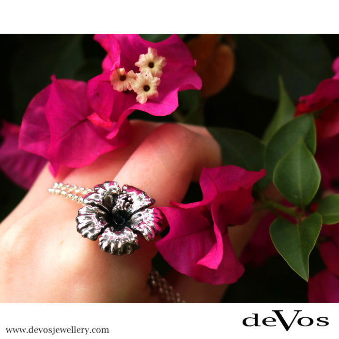 Hibiscus Pendant