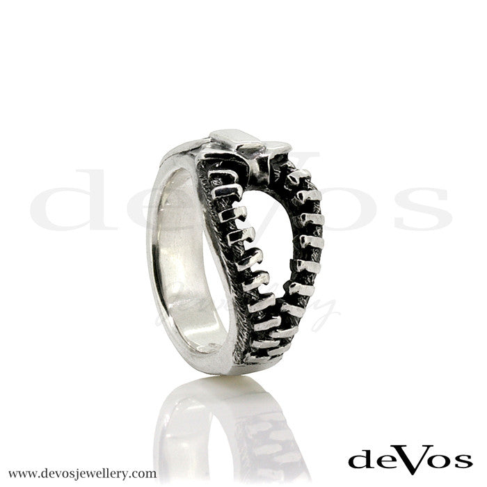 "Unzip Me" Ring