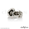 Heart and Ribbon Ring