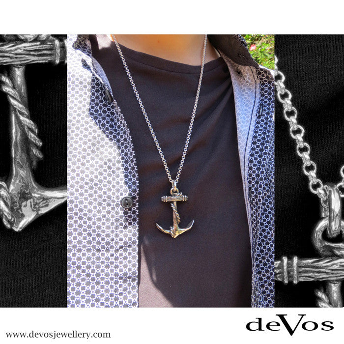 Large Anchor Pendant