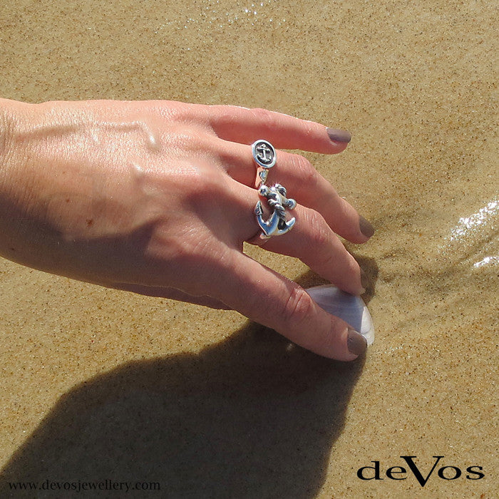 "Captain" Anchor Ring