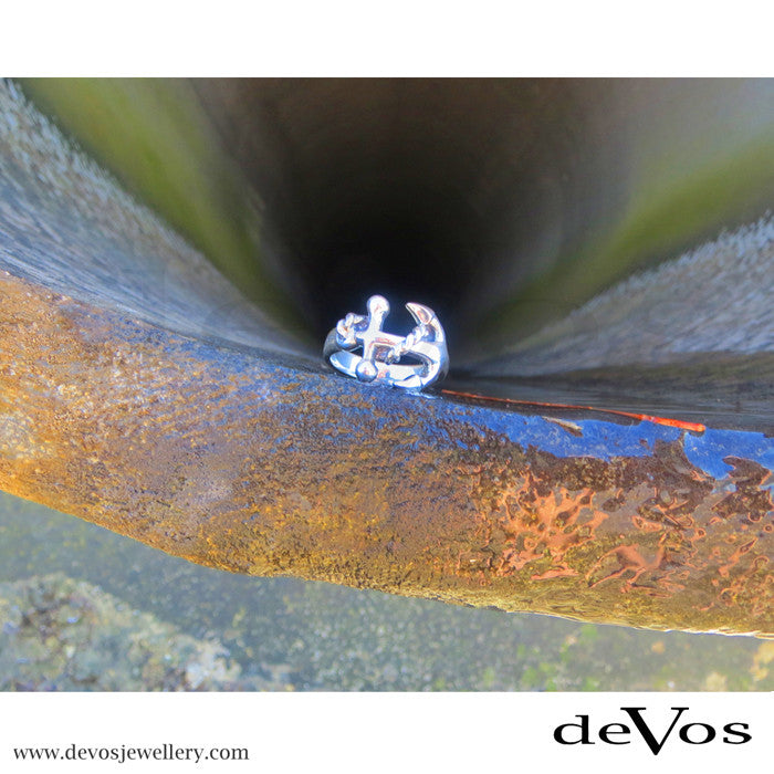 "Captain" Anchor Ring