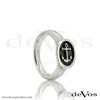 Anchor Ring (Narrow Small Horizontal Anchor)