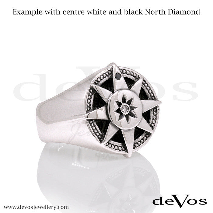 "Journey" Compass Ring