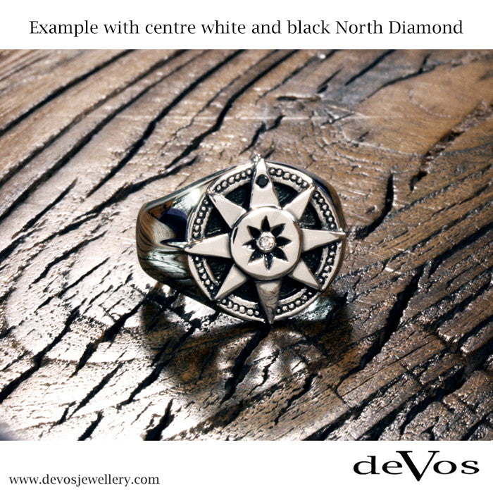 "Journey" Compass Ring