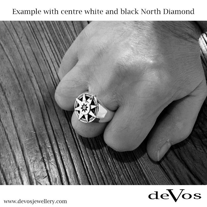 "Journey" Compass Ring