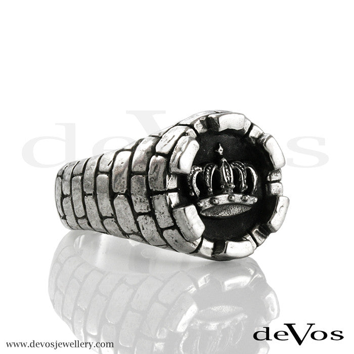 "King of the Castle" Crown Ring