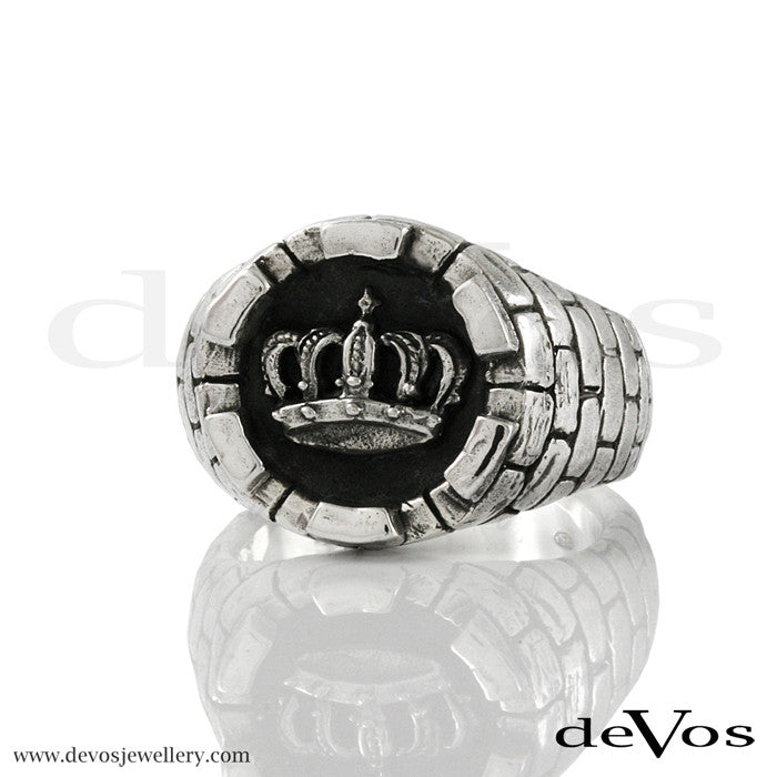 "King of the Castle" Crown Ring