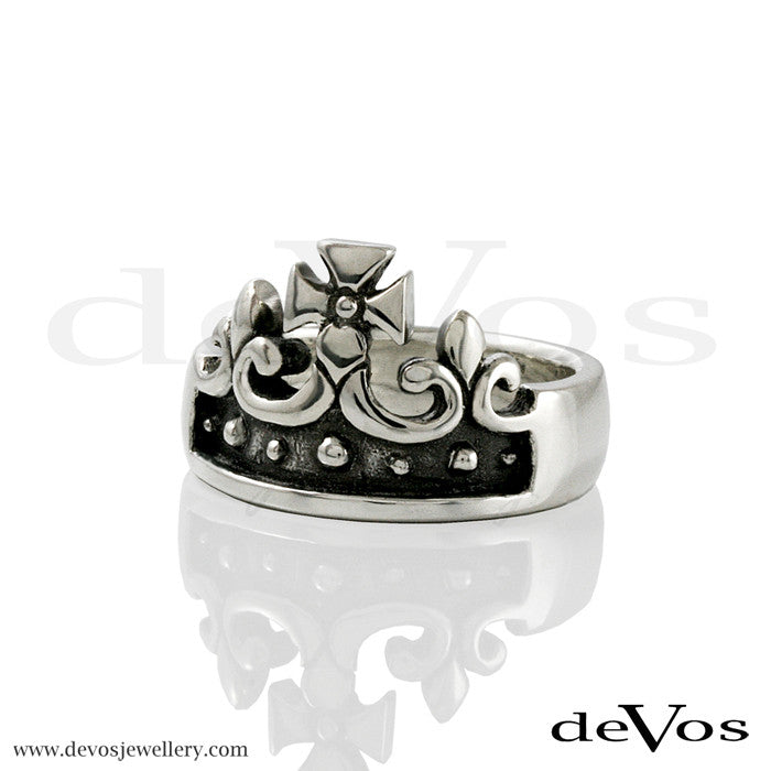 "Regal" Crown Ring