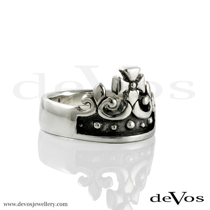 "Regal" Crown Ring