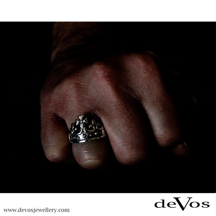 "Regal" Crown Ring