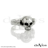 Skull (Small Half Skull) Ring