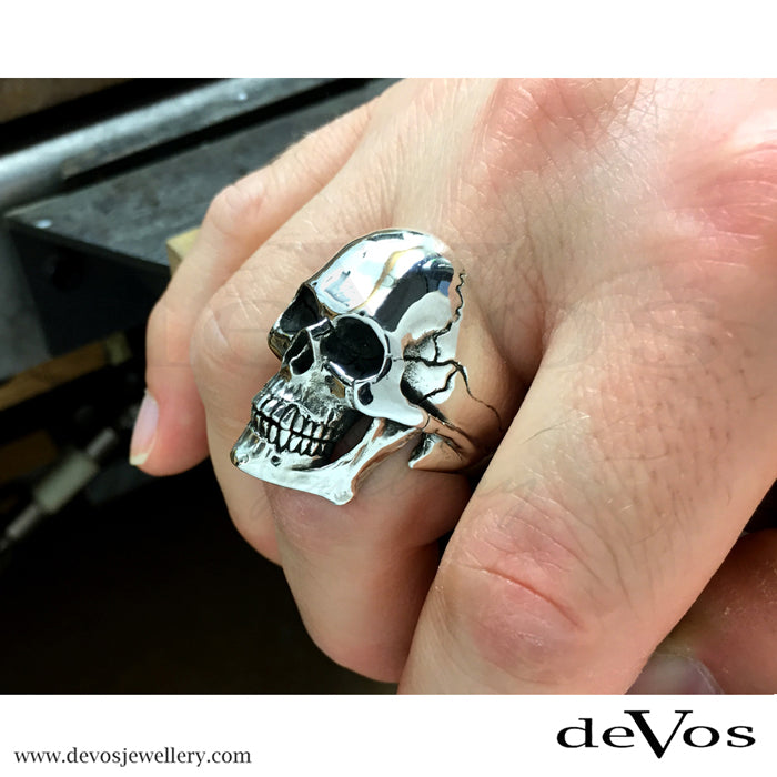 "Magnus" Full Skull Ring
