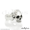 Skull (Medium Half Skull) Ring