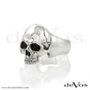 Skull (Medium Half Skull) Ring