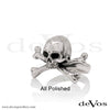 Skull (Jolly Roger) Ladies Ring