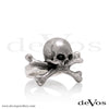 Skull (Jolly Roger) Ladies Ring