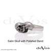 "Eternal Love" Kissing Skulls Ladies Ring